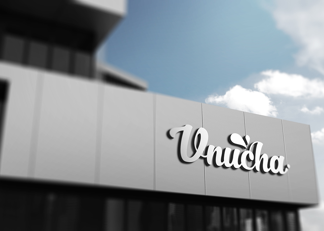 V-NUCHA - Thiết kế logo và bao bì nước đóng chai tinh khiết V-nucha